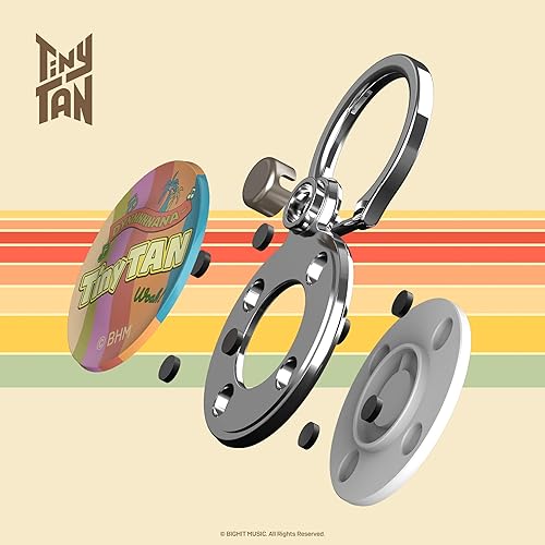 Miniatura 4 de iFace TinyTAN BTS - Accesorio oficial para anillo para teléfono celular, bonito agarre para teléfono compatible con iPhone 14 Pro Max, 13 Pro Max,