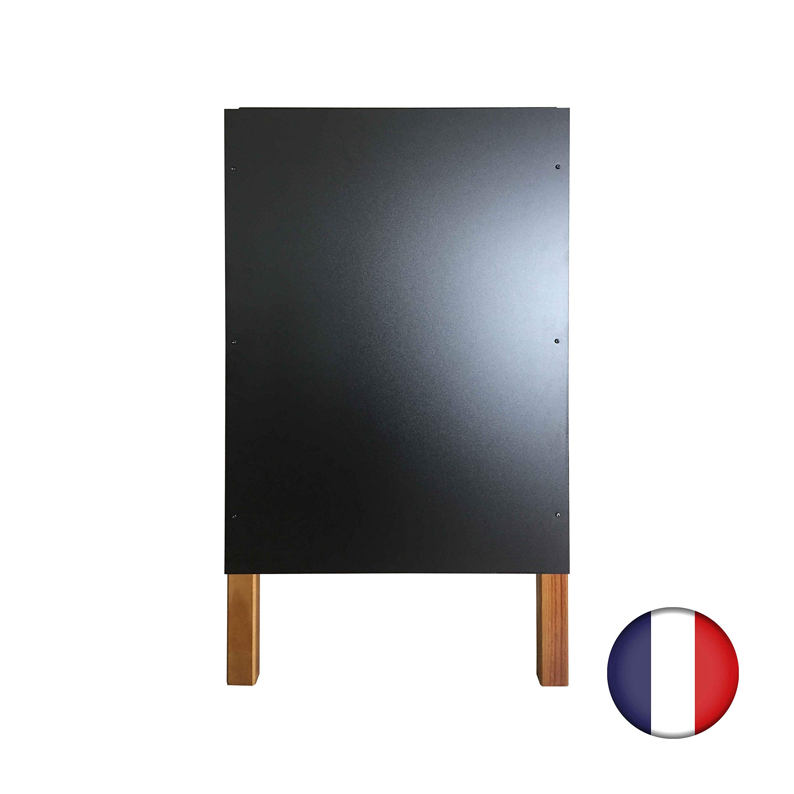 Chevalet stop trottoir Urban couleur chêne dimensions 100 x 60 cm - Fabrication française