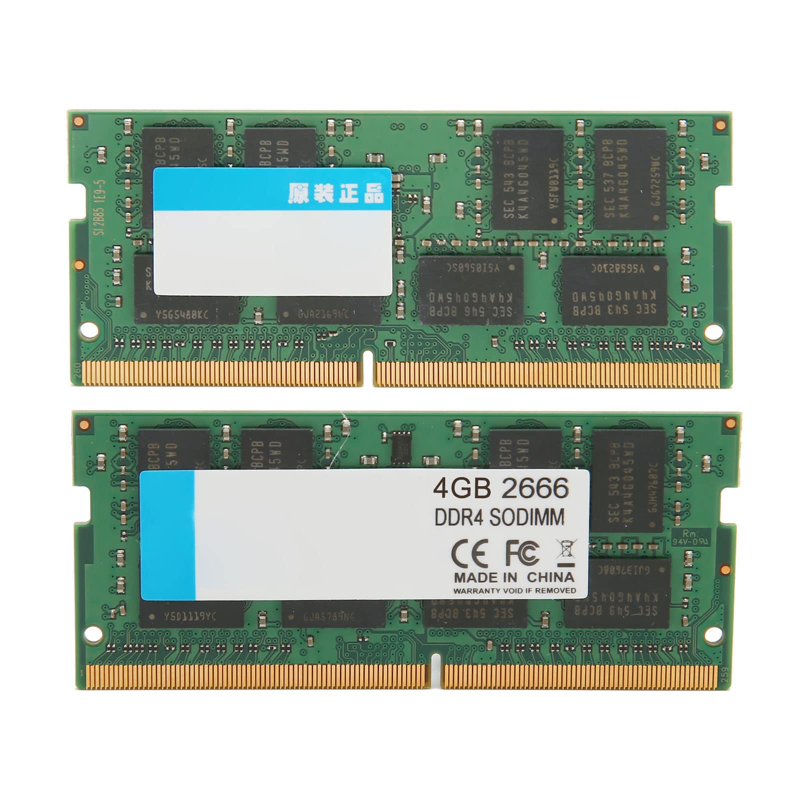 Moduł Pamięci Laptopa, 4GB-16GB DDR4 SODIMM 2666Mhz 260Pin 64 Bity 1.2V moduł Pamięci RAM Laptopa, Plug and Play (4 GB)