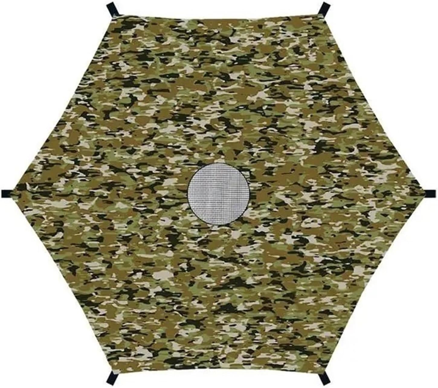 Outdoor Trampoline Tent Cover for 6 Poles - Waterproof Trampoline Awning, Round Design, Perfect for Kids' Playtime, Weather Protection, Backyard Fun