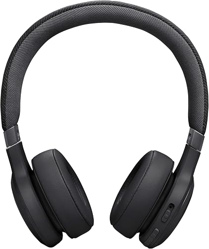 JBL Live 670 NC Wireless On-Ear Headphones with Noise-Cancelling Technology and 65-Hour Battery Life, Black - 4