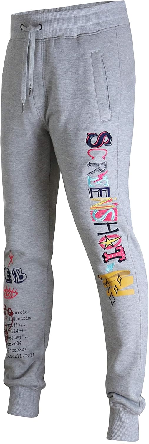 SCREENSHOT P1113 Fleece Pants Premium Urban Streetwear Graphic Sweatpants - Classic Jogger Fit - Image 5