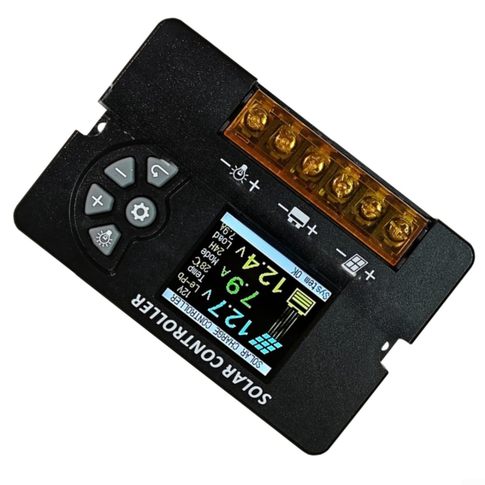 Regolatore di carica solare intelligente 12/24 V per PWM con LCD per Smart