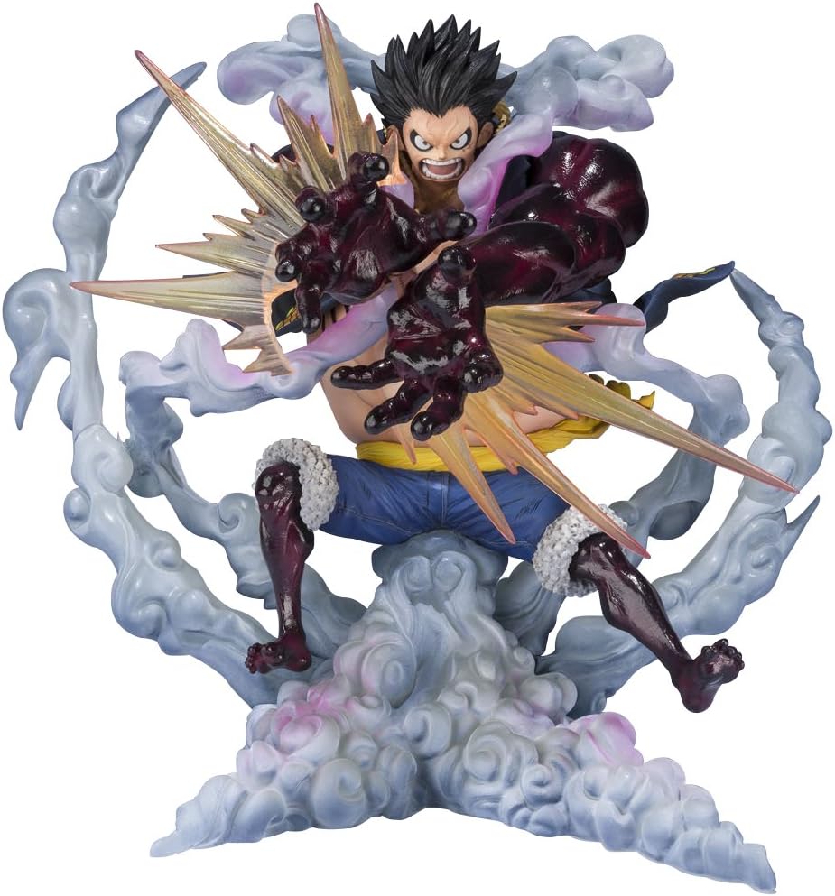TAMASHII NATIONS - One Piece - Monkey D. Luffy Gear 4 - Leo Bazooka- (Reissue) FiguartsZERO Collectible Figure