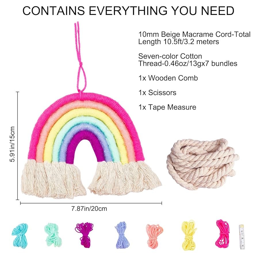 Amazon.co.jp: FREEBLOSS 初心者のためのレインボーマクラメ