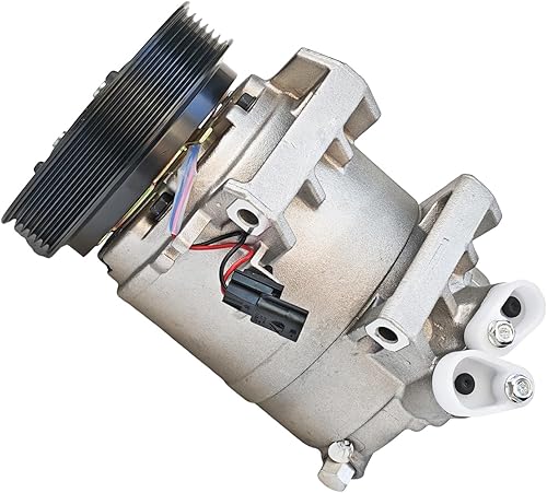 Miniatura 98 de Compresor de aire acondicionado AC para Ford Police Interceptor Utility 2013-2015, Ford Explorer 2011-2015, con embrague de A/C, compresor de CA