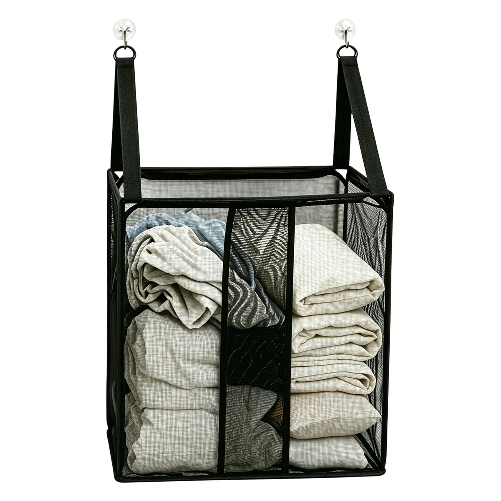 Panier à linge de voyage pliable idéal pour optimiser l'espace en appartement et camping