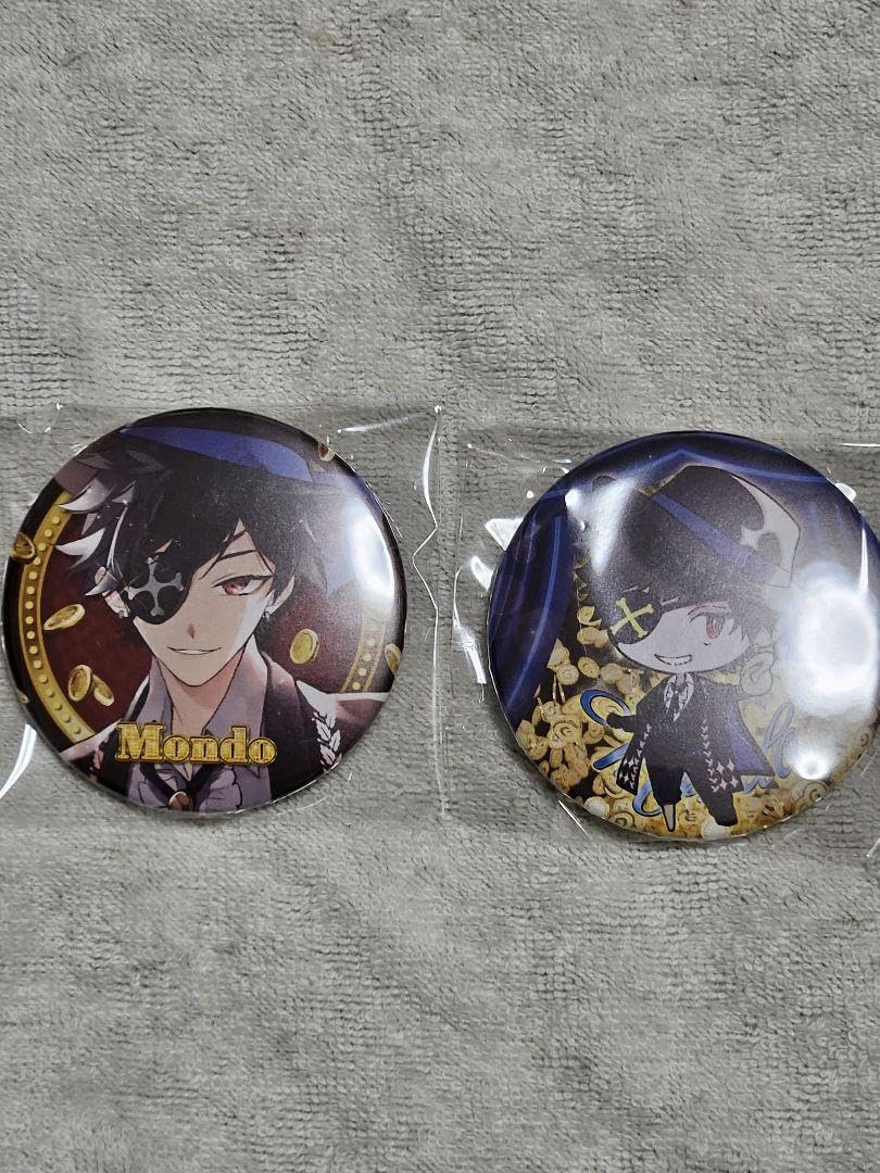 Amazon.co.jp: GANG FES 缶バッジ Mondo等身SD セット : おもちゃ