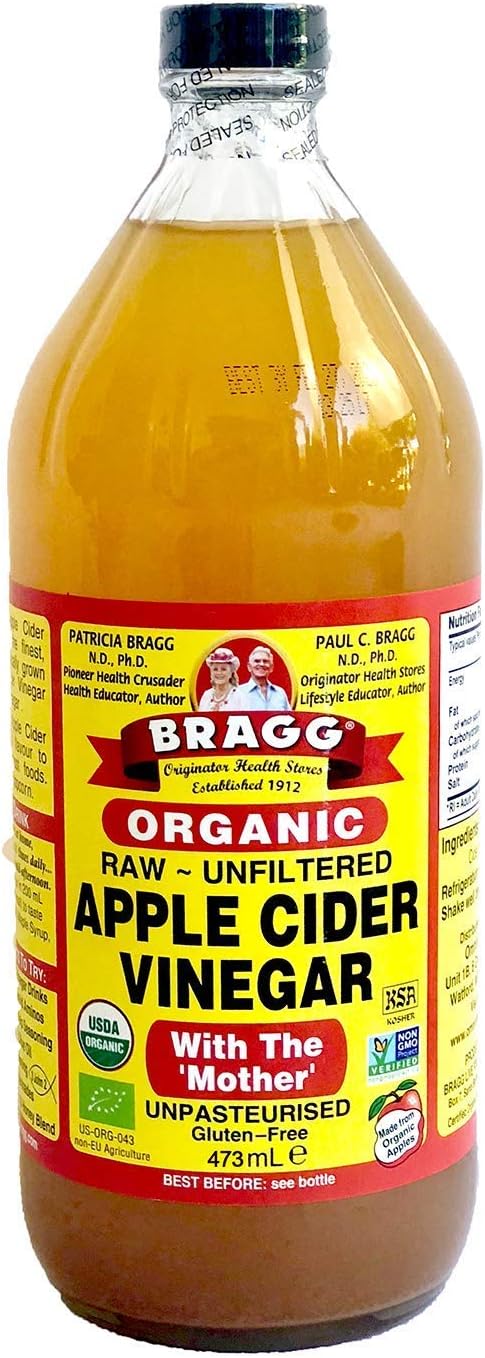 Braggs Apple Cider Vinegar (with The Mother) 473ml