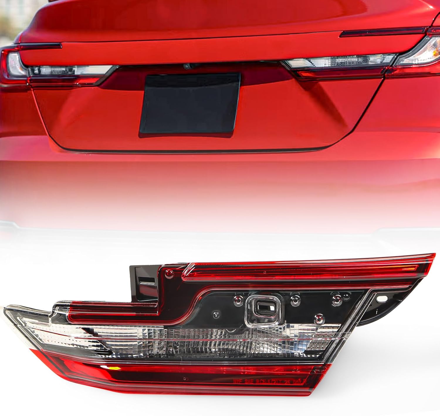 Huray Outer Taillight for Toyota Camry 2025 2026 LE SE 381560-AQ010 Rear Lamp Replacement (Outer Left)