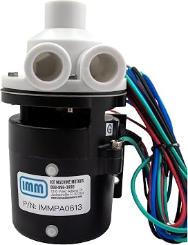 IMM Water Pump Motor Assembly Replacement for Hoshizaki PA0613 Includes Capacitor