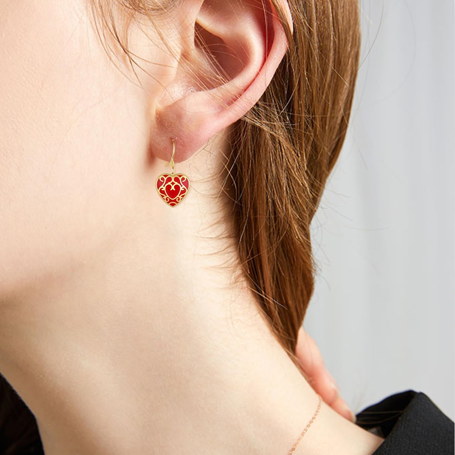 Sword Hoop Earrings 925 Sterling Silver Sword/Heart Container/Sheikah Slate Jewelry