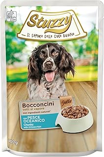 Stuzzy Dog Jelly Ozeanfisch, Hundefutter nass in Gelee, 24 Beutel x 100 g product image