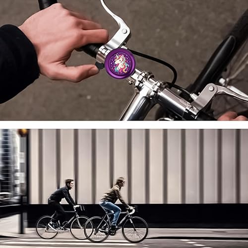 Miniatura 10 de Timbre de bicicleta de aluminio para bicicleta, timbre de bicicleta con sonido fuerte y nítido, para adultos, niños, niñas, niños, 5