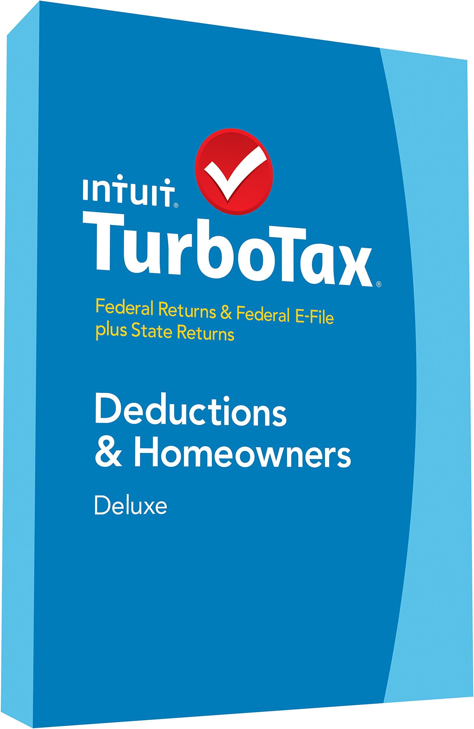 TurboTax Deluxe 2014 Fed + State + Fed Efile Tax Software [Old Version]