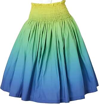 ハワイ フラ フラダンス バウスカート aloha ダンス用 緑色 葉柄スカート フラダンス衣装 ケイキ パウスカート 日本製 キッズ 子ども フラ