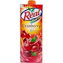 Real Fruit Power Fruit Drink - Cranberry, 1L Carton gallery image