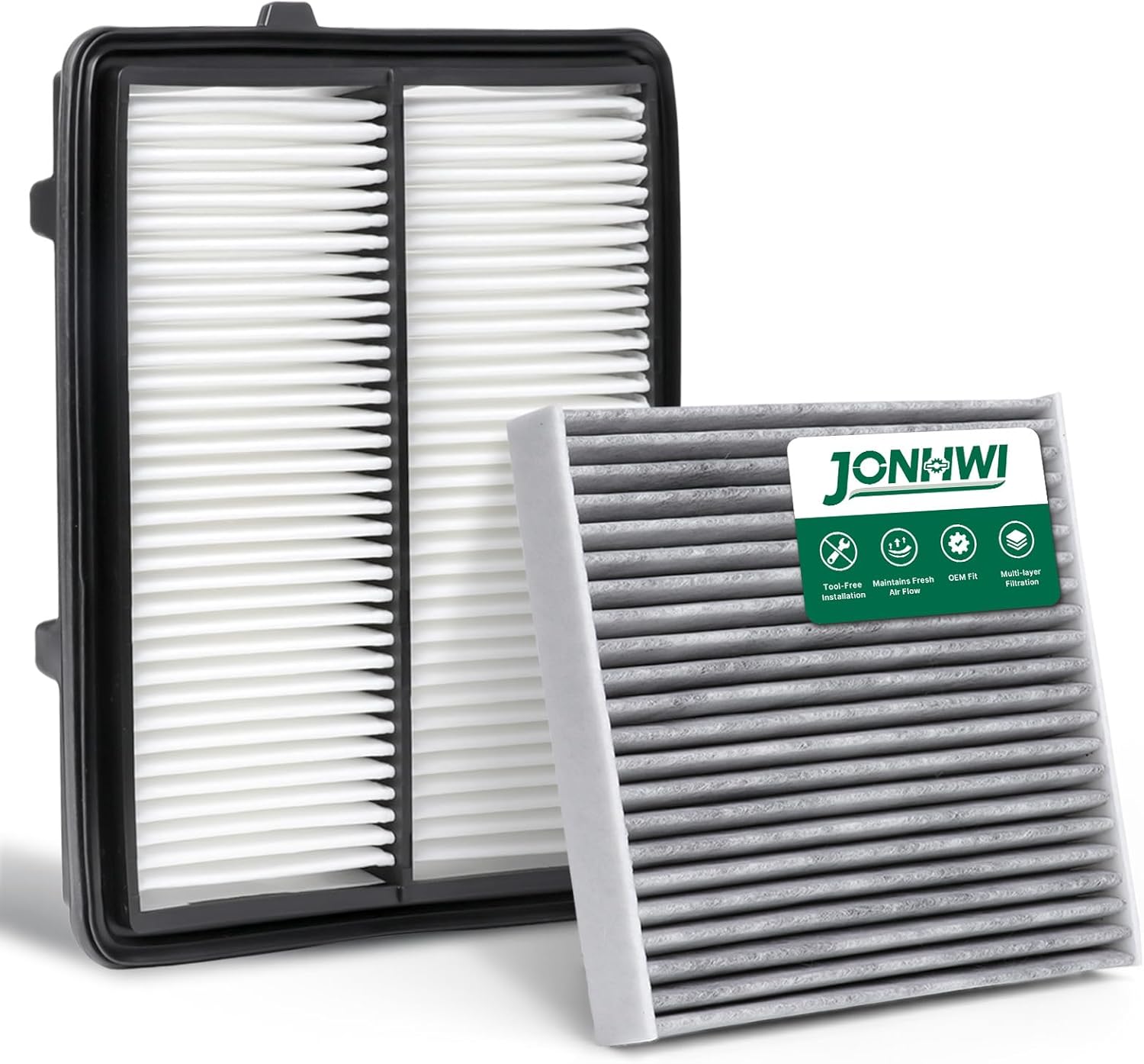 Cabin & Engine Air Filter Set for ACURA RDX (2019-2026), Replace 80291-T5R-A01, 17220-5MS-H00S