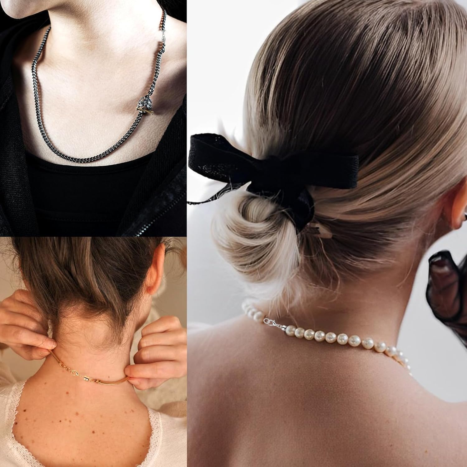 20 Pcs Magnetic Bracelet Necklace Clasps Extenders Adjustable Chain Connectors for Necklaces & Bracelets in Gold & Silver Secure Closures for Jewelry Extensions - Image 6