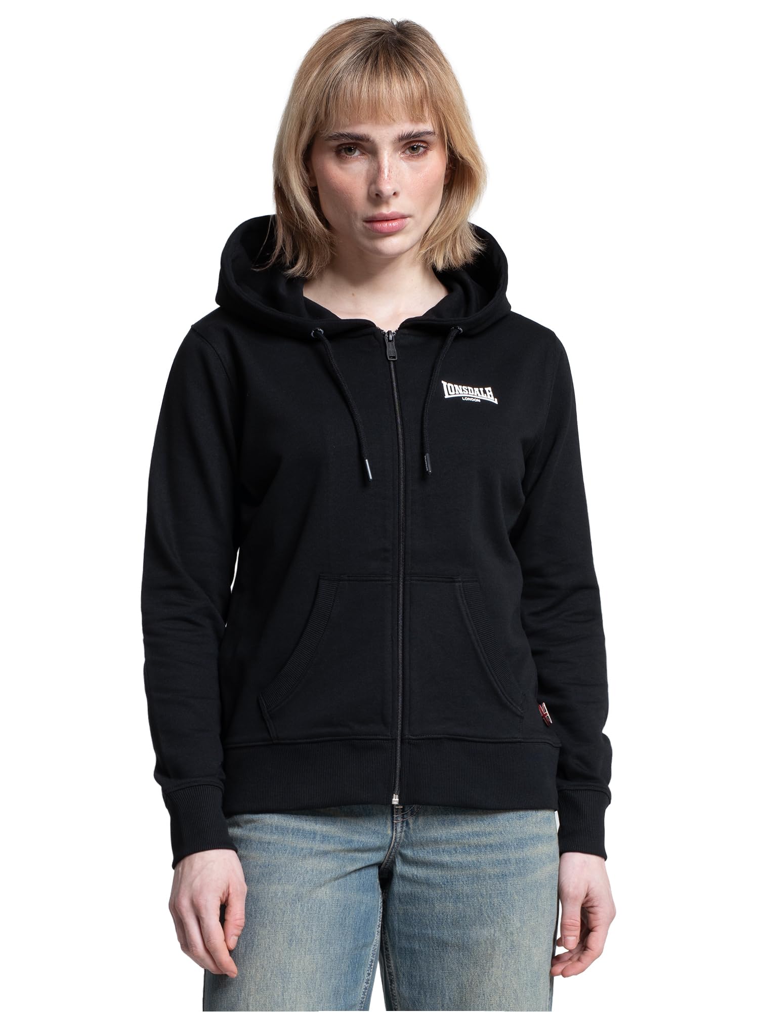 Lonsdale Calder Vale Sudadera con Capucha Mujer (Pack de 1)