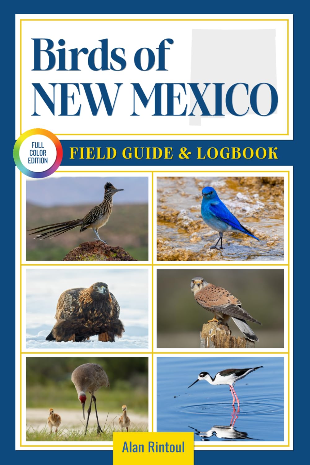 Birds of New Mexico Field Guide and Logbook: An Essential Birdwatching Guide with Identification Tips for 60 Common Bird Species in New Mexico      Paperback – June 24, 2025