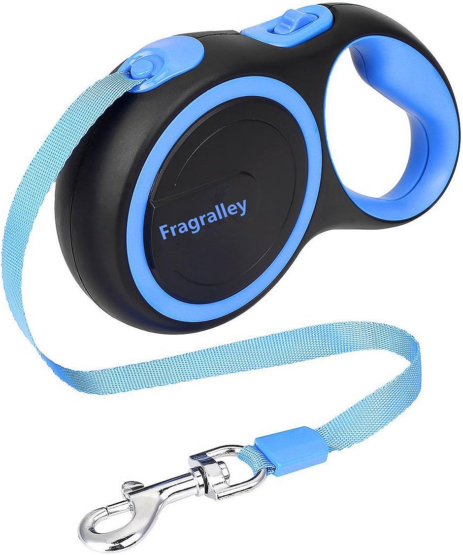 Fragralley Security Pro Retractable Dog Leash 16ft Top Heavy Duty Leash for Medium Large Dogs Up to 110lbs, One Button Break