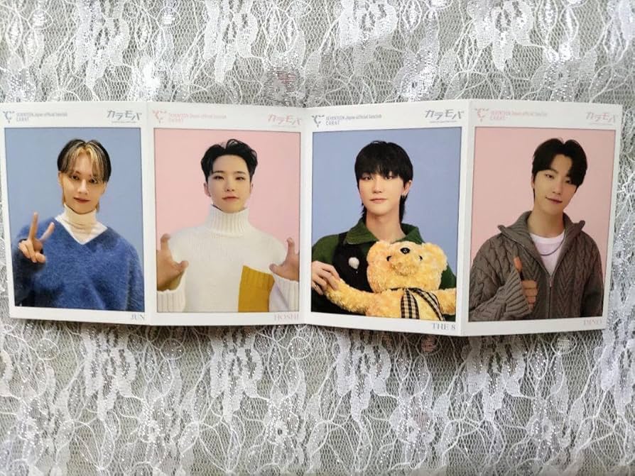 Amazon.co.jp: SEVENTEEN カラモバW会員 フォールディングフォトカード