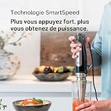 Braun Minipimer 7025 – Hand Blender, 1000 W (3 Accessories, Mini Chopper 350 ml, Rods, Measuring Cup 600 ml), Automatic Speed, Active Blade Technology) - 8