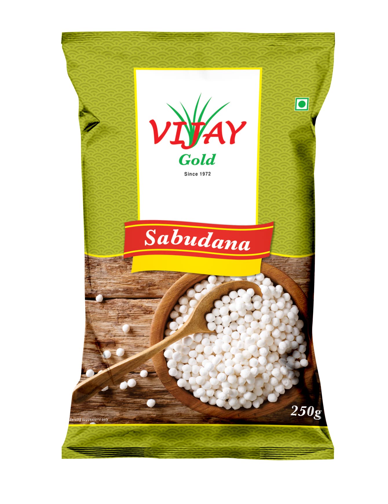 VIJAY Sabudana medium sago, Premium tapioca sago | 250 grm