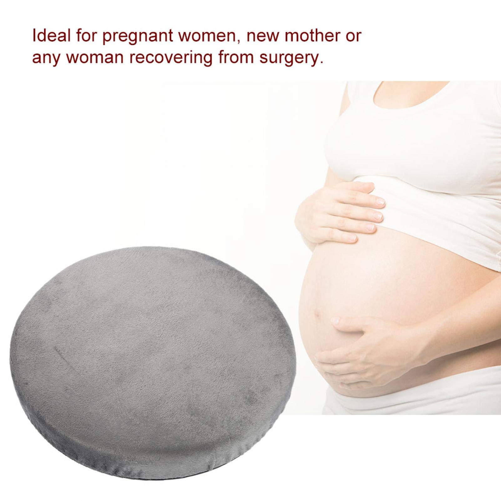 Omabeta Cuscino del sedile girevole, supporto antiscivolo 150 kg Cuscino del sedile girevole a 360 gradi confortevole per uso domestico in ufficio