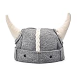 Halsa Sauna Hat,Handmade Natural Wool Sauna Cap for Men & Women, Eco-Friendly, Breathable, One Size Fits All for Spa, Steam Room, Banya, Bathhouse. Viking Style.