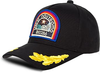 OASISGUEST A&C Hero Headwear Hat for Women Men Black US, Alpha, One Size, Black
