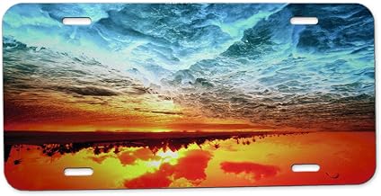 Ocean Waves - Car Tag License Plate