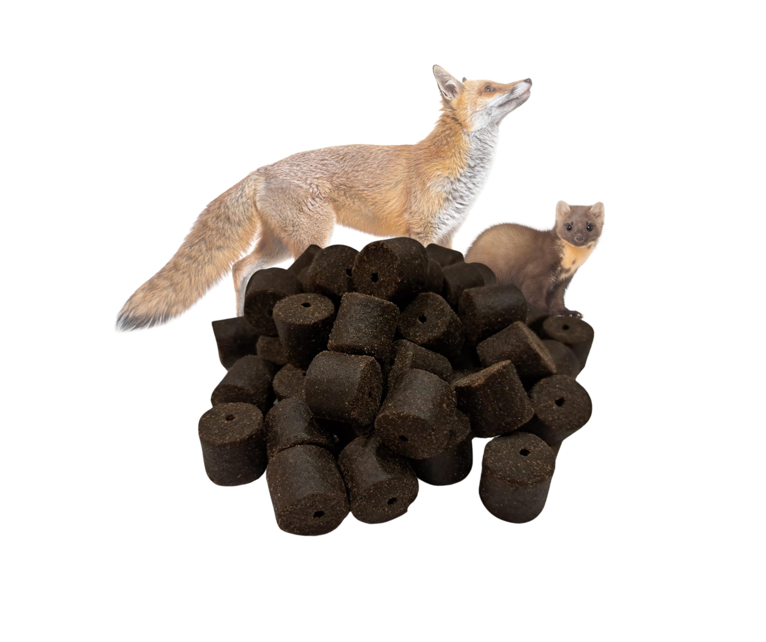 Kirrtrüffel 3 kg – Natürliches Lockmittel für Fuchs, Marder, Waschbär & Raubwild | Starke & Langanhaltende Duftwirkung | Effektiver Duftköder für Erfolgreiche Bejagung