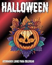 Libro de colorear halloween para niños y adultos: Libro para colorear de otoño y Halloween, con 60 diseños diferentes, para adultos y niños. Calabazas, murciélagos, brujas, gatos y noches mágicas
