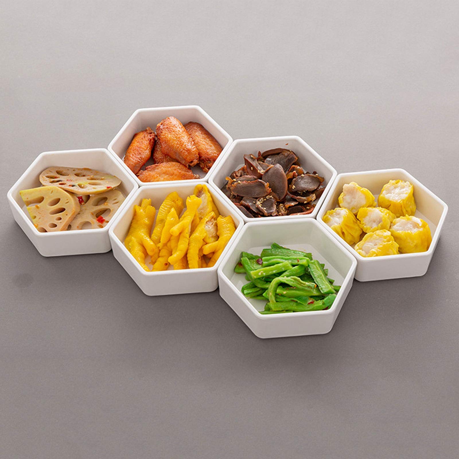 Ciotoline per aperitivo Immersione di salsa di salsa Piatti dessert Piatto da dessert Snack Snack Serving Piatti Tuffati Le ciotole Set Piatti condimento multiuso Ciotola da contorno multiuso Ciotole