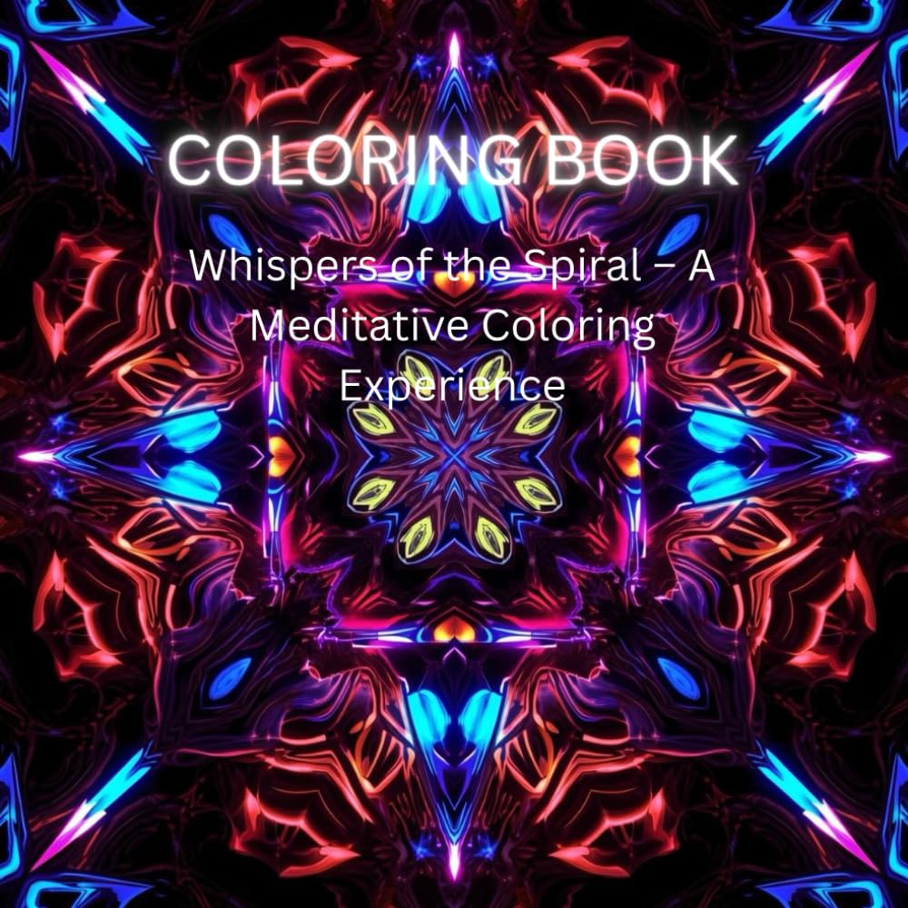 Whispers of the Spiral – A Meditative Coloring Experience: Infinite Nature – Spiral Patterns and Animal Spirals to Soothe the Soul