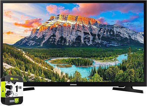 SAMSUNG UN32N5300AFXZA 32 pulgadas 1080p Smart LED TV negro paquete con 1 año CPS paquete de protección mejorada