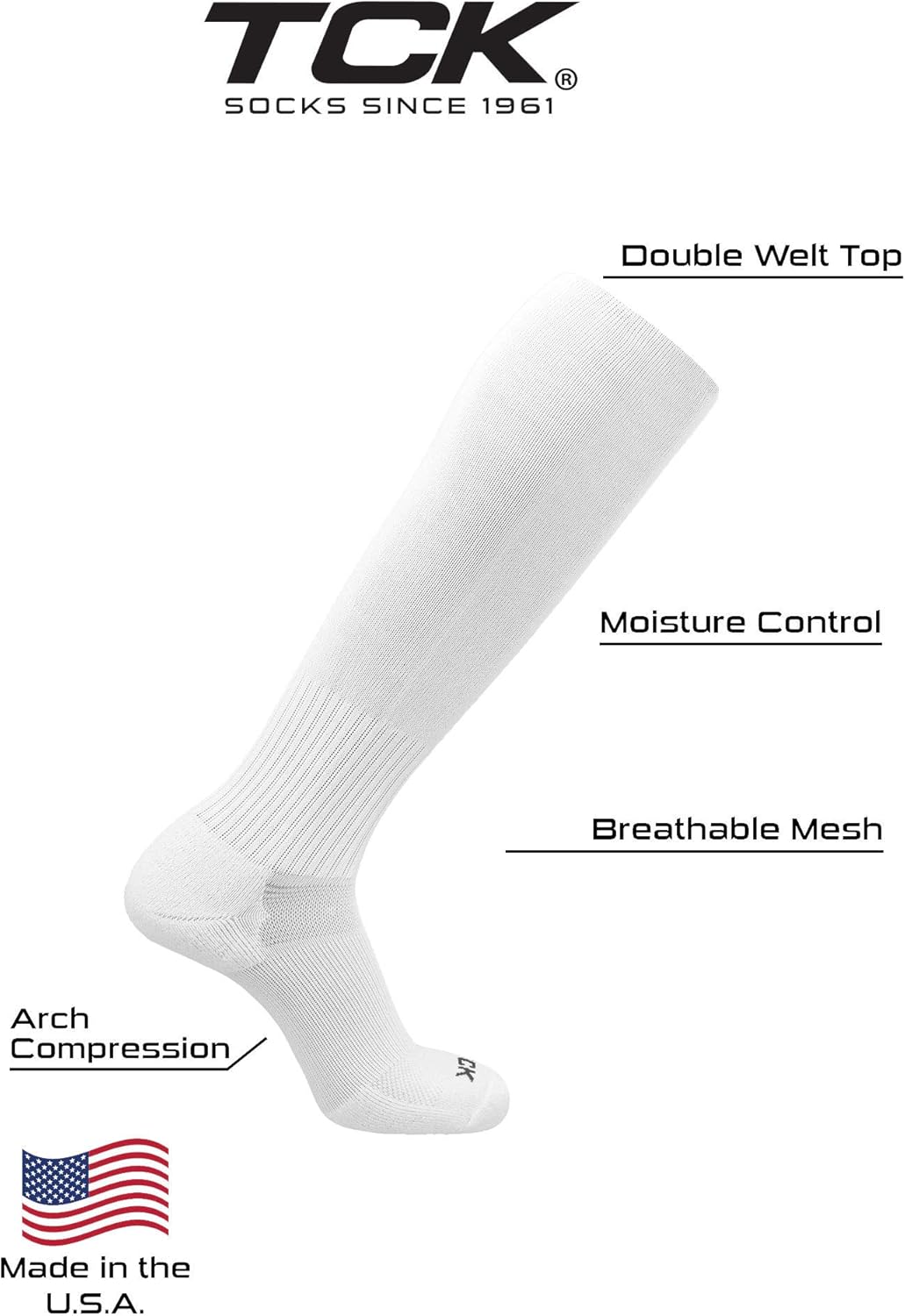 Champion Over the Calf Baseball Socks or Softball Socks - Image 3