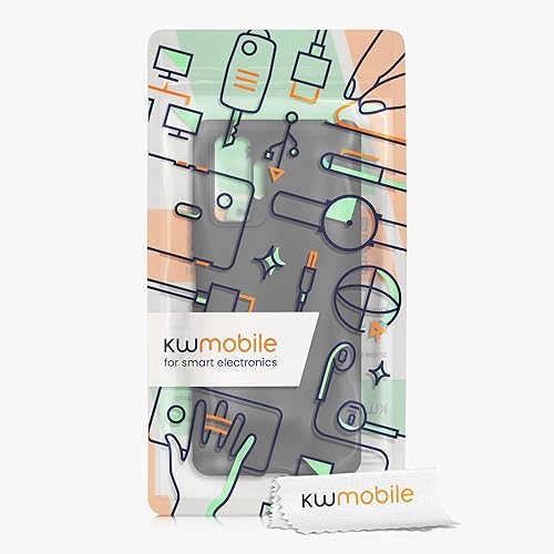 Miniatura 7 de kwmobile Funda compatible con Xiaomi Redmi Note 10 Pro - Funda protectora de silicona TPU suave y delgada - Negro mate