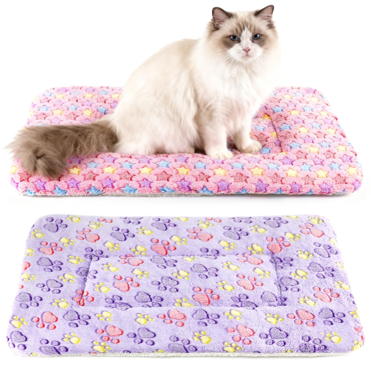 Tapis lavable pour animal domestique et couverture pour chat d'intérieur sur canapé