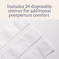 Vista 2 de Lansinoh Paquetes de terapia posparto caliente y fría, recambio de funda desechable, 24