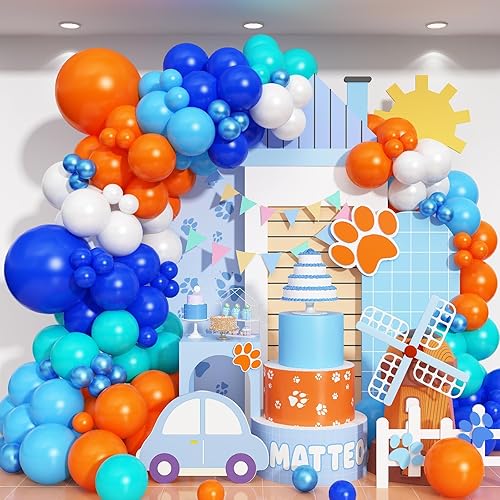 Miniatura 23 de Kit de Arco de Globos para Fiesta, 100 piezas de decoraciones para fiesta mexicana con globos de papel de aluminio con sombrero de llama, guirnalda