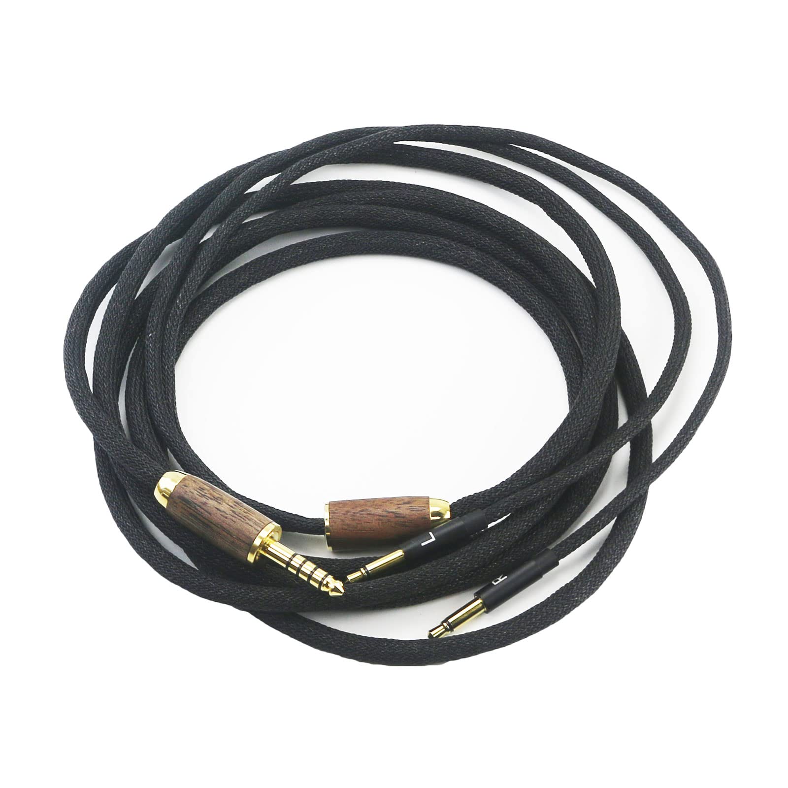 4-pins XLR gebalanceerde mannelijke 6N OCC koper enkel kristal