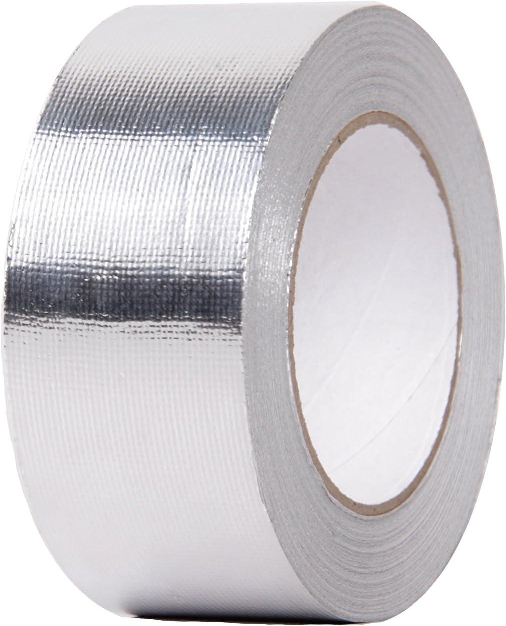 Fiberglass Aluminized Foil Heat Shield Thermal Barrier Adhesive Backed Heat Reflective Tape 2" x 82' Roll Silver