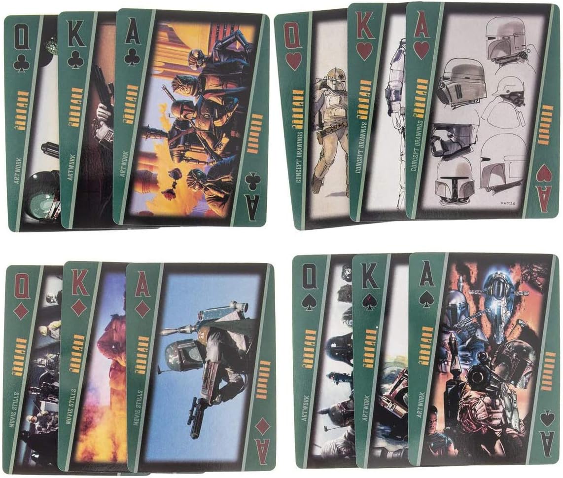 Star Wars Boba Fett Playing Cards Card Game