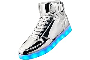 Unisex USB Rechargeable Glowing Light Up LED Shoes