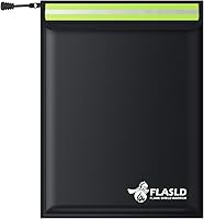 Vista 12 de FLASLD Bolsas ignífugas para documentos y dinero, bolsa grande resistente al agua, bolsa de seguridad para carpetas para efectivo, objetos de valor