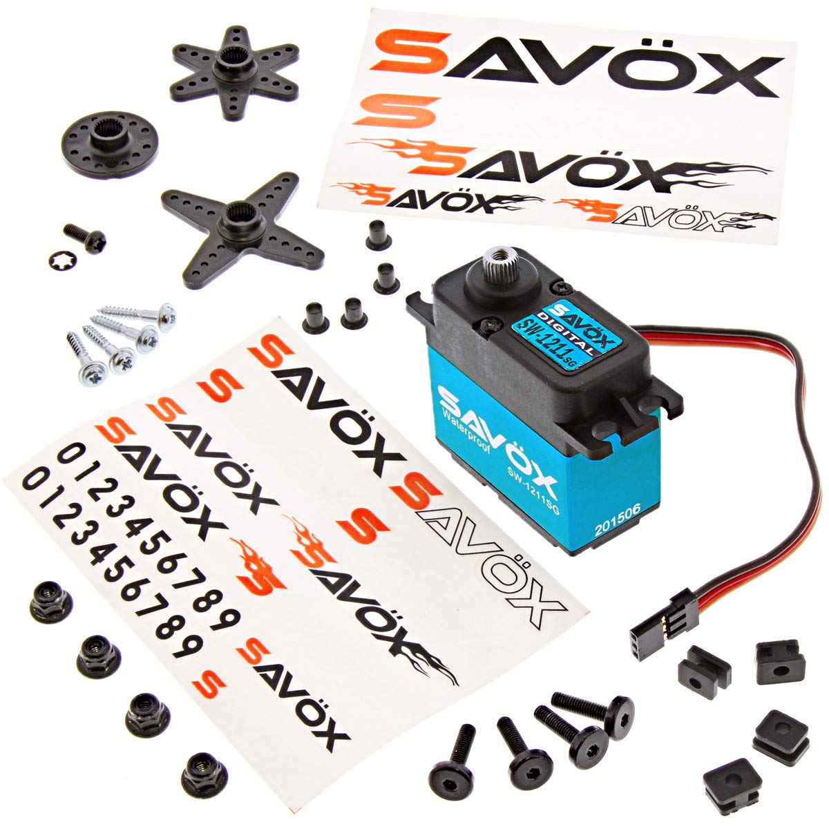 Amazon.com: Savöx SW1211SG Waterproof Coreless Digital Servo .10