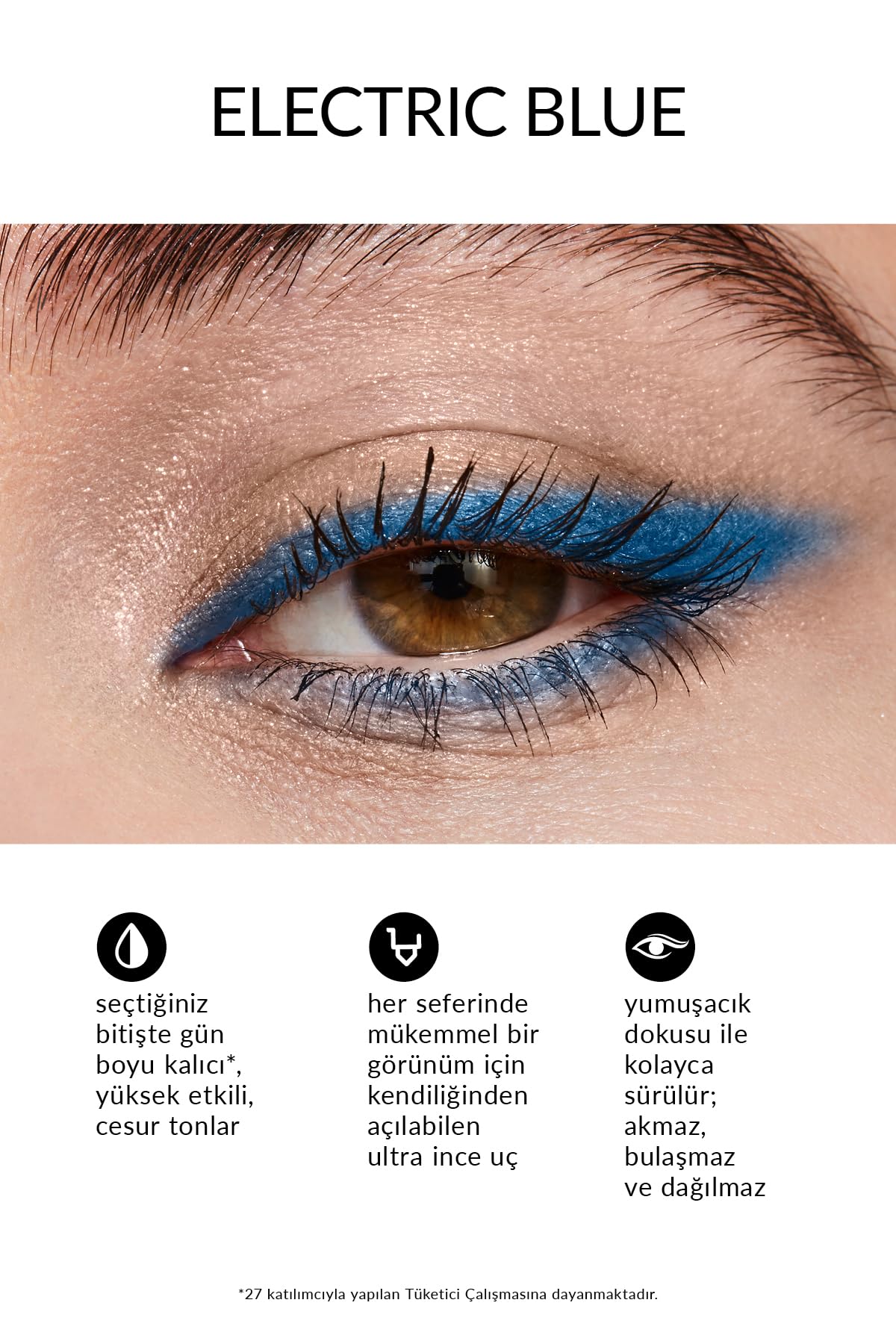 AVON Glimmerstick Asansörlü Metalik Göz Kalemi Electric Blue